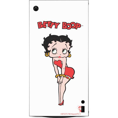 Betty Boop Pose XBox Series X Digital Edition Console Skin